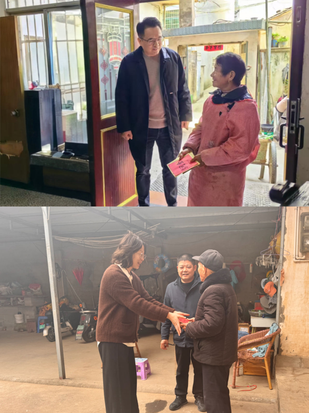 走訪送關(guān)懷，慰問暖人心——屯溪區(qū)國投集團黨委開展春節(jié)走訪慰問活動